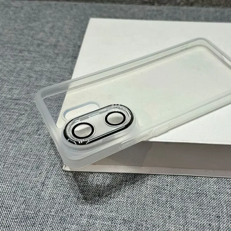 ل Vivo V60 V 60 واضح عدسة طبقة حماية جراب هاتف ل VIVO S30 S 30 لون الحلوى لينة سيليكون للصدمات غطاء الهاتف