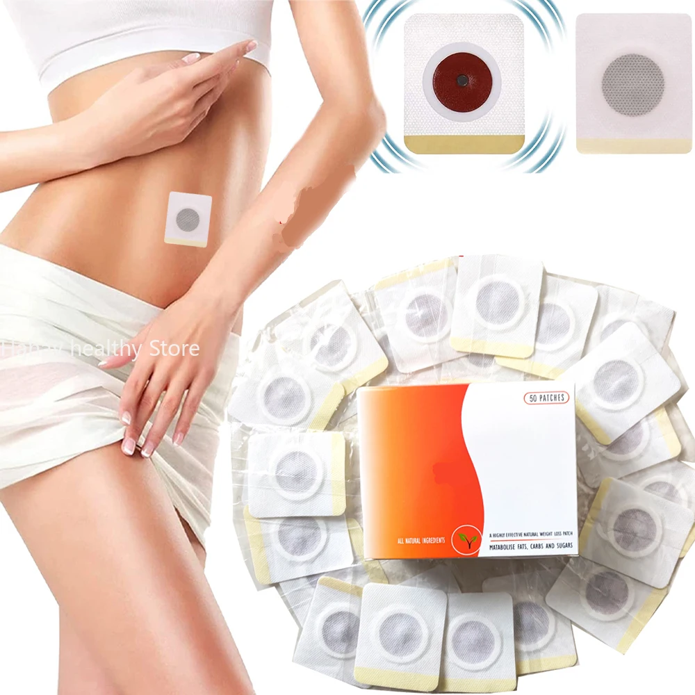 

Fat Burning Weight Loss Patch Cellulite Detox Sticker Plus Chinese Herbal Diet Slimming Pills