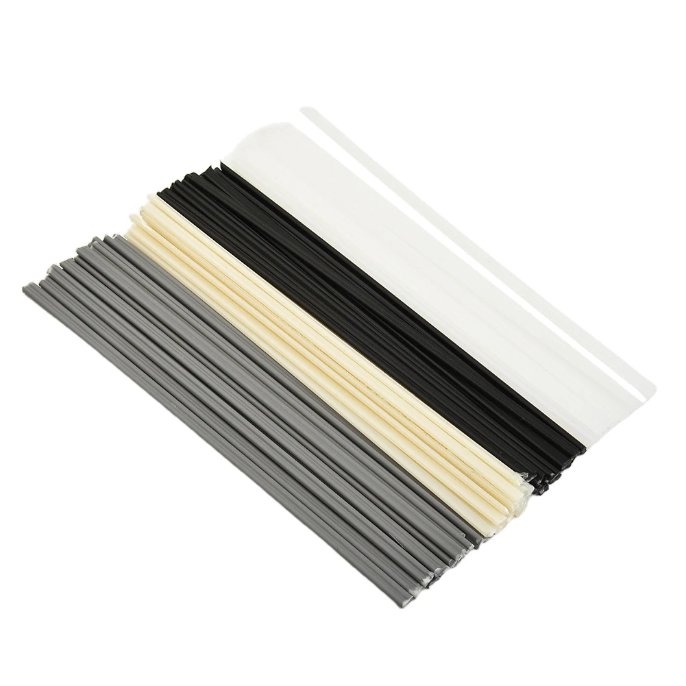 Essential Tools 40PCS Set of For Plastic Welding Rods Featuring a Range of Materials including ABS/PP/PVC/PE for Repairs