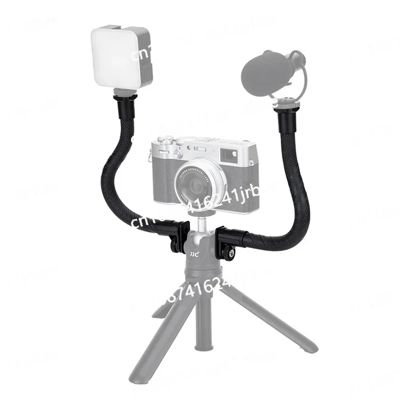 10Pcs Camera Flexible Extension Arm with Cold Shoe Camera Mount Arm Telescopic Extension Arm for LED Light Microphone Vlog