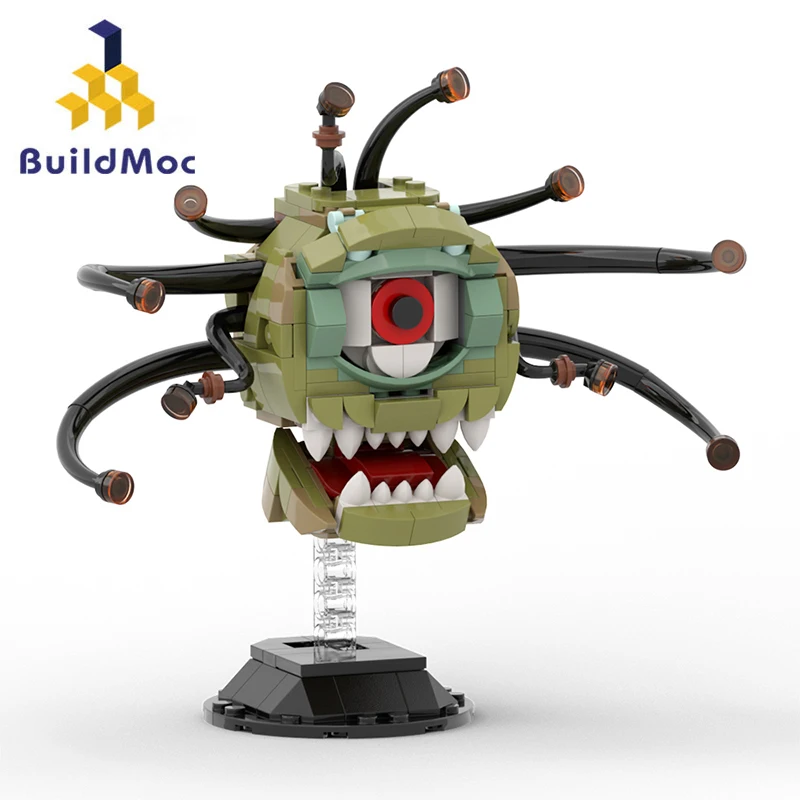 

Buildmoc игра драконы Dungeonseds Beholder Монстр MOC набор строительных блоков наборы игрушек для детей подарки игрушки 288 шт. кирпичи