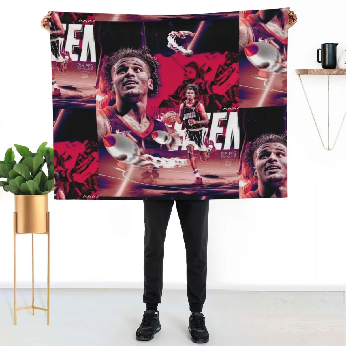

Jalen Green Throw Blanket Soft Warm Blanket Gift for Men Women Adults