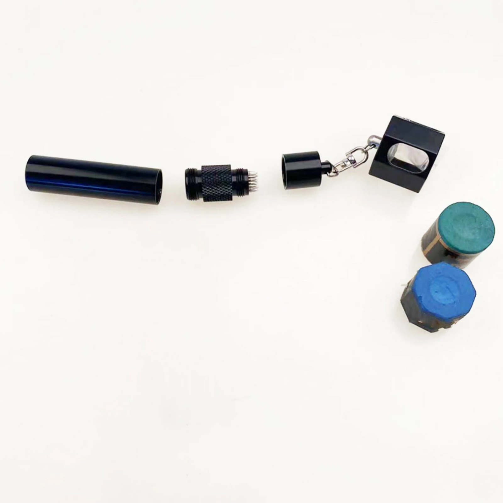 

Cue Tip Pricker Octagonal Cap Cue Tip Holder Billiard Accessory Non-Slip Sports Gear Easy to Carry