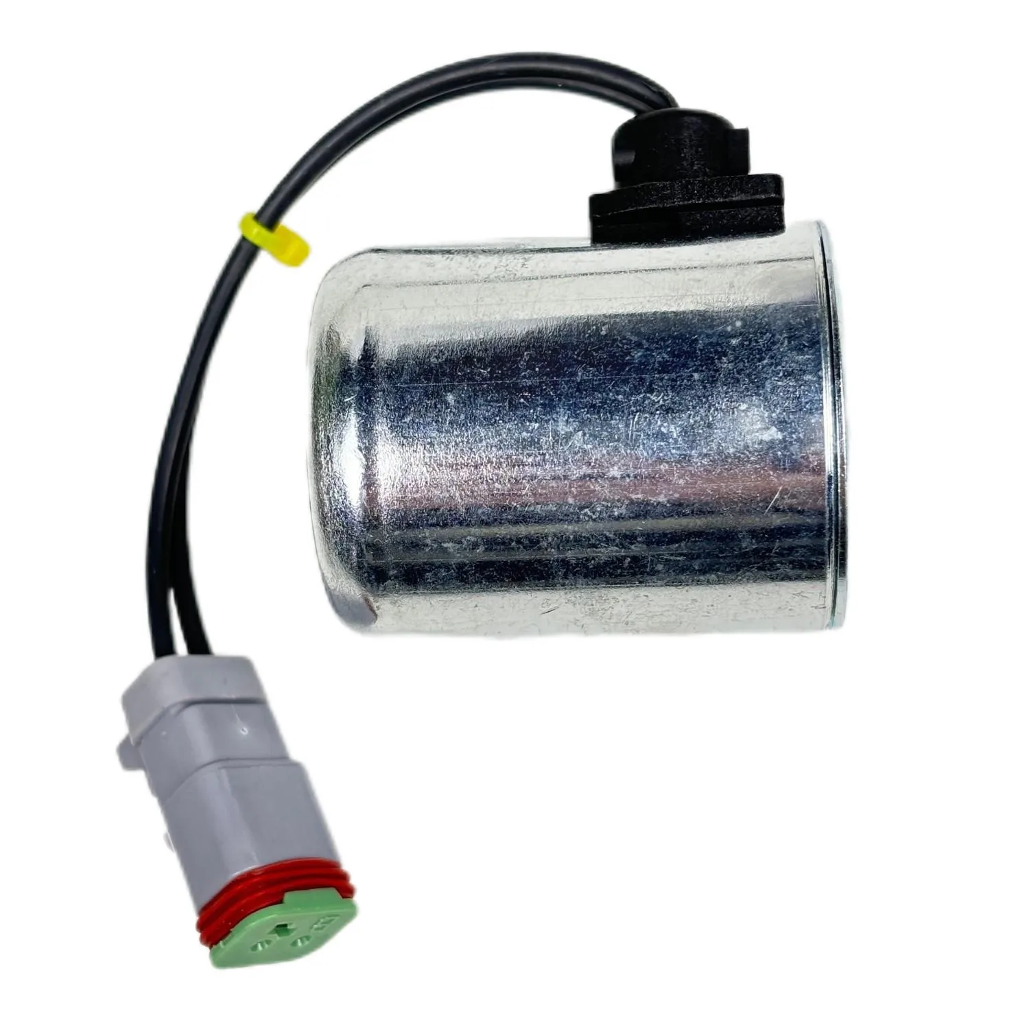 12V Solenoid Valve Coil 218-9901 2189901 For Caterpillar 950F II 960F 966F II 970F For Deutsch 980G 980G II 990 II High Quality