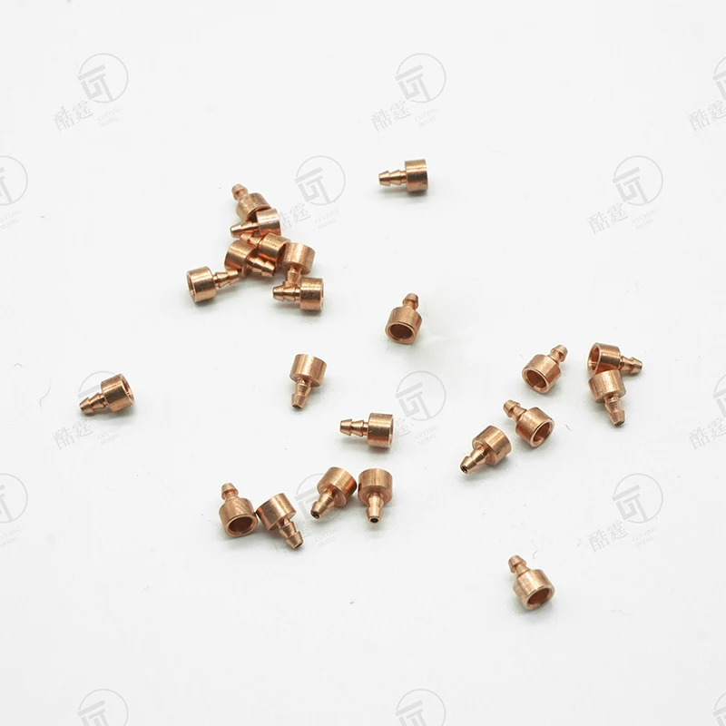 CUT model oil cylinder M2 copper tube straight head universal welding oil nozzle - Image 2