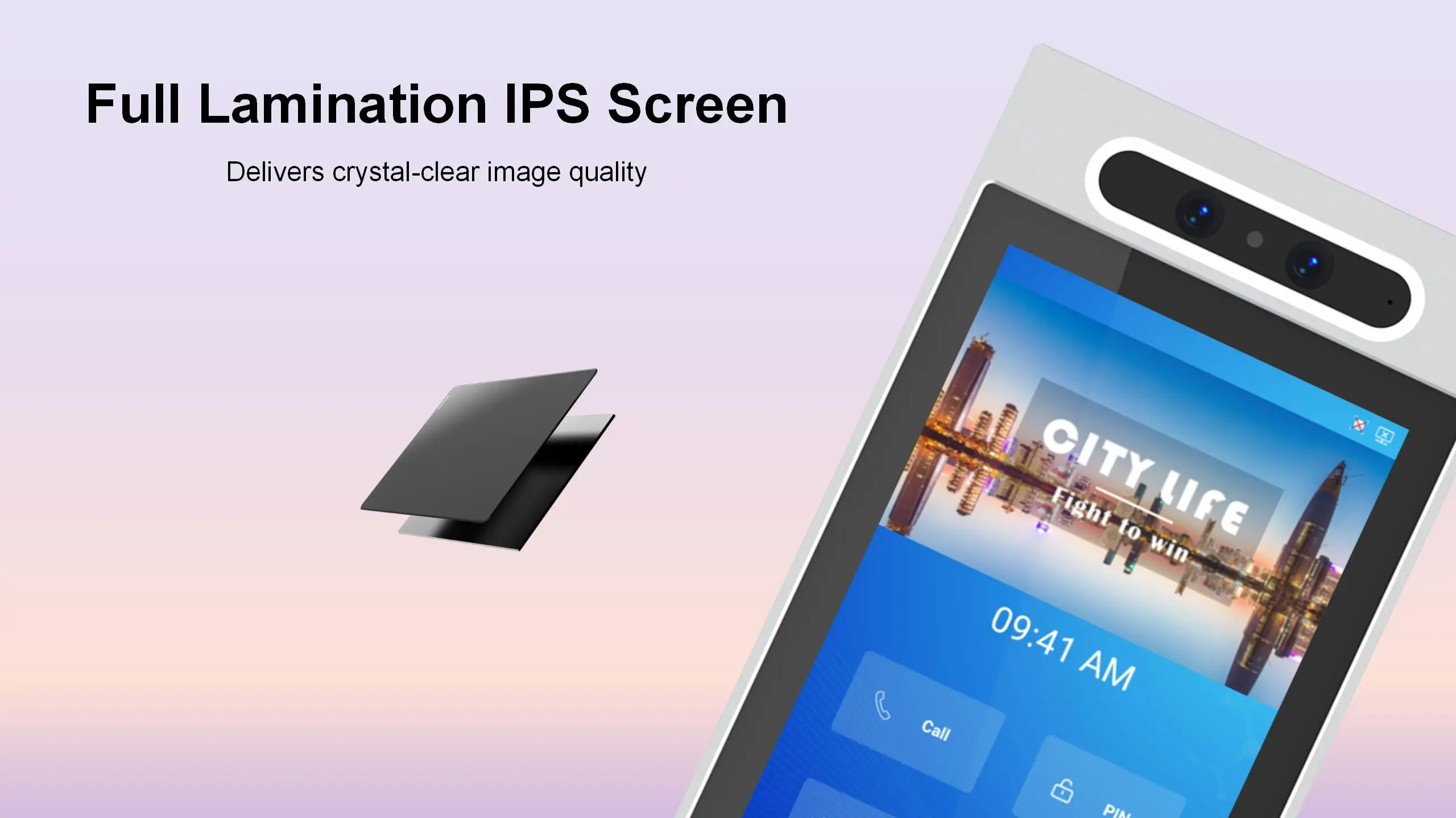 4G LTE باب الهاتف SIP الاتصال الداخلي 10 بوصة تعمل باللمس التعرف على الوجه POE مدخل لوحة للشقق المتعددة GSM الاتصال الداخلي