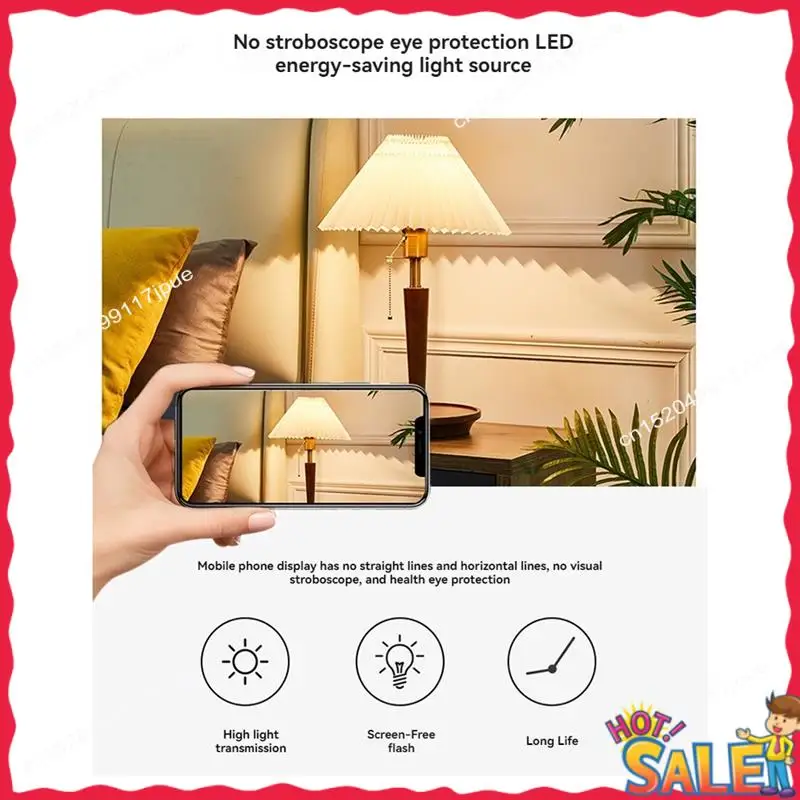 

BOFO Small Lamp For Bedroom Livinroom Desk Lamp With Fabric Lamp Shade 3 Way Dimmable Simple Design Mother's Day Gift US Plug