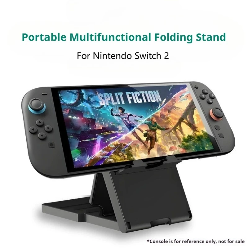 1PC Adjustable Game Console Stand For Nintendo Switch 2 Bracket Foldable Mobile Phone Desktop Stand Holder Base