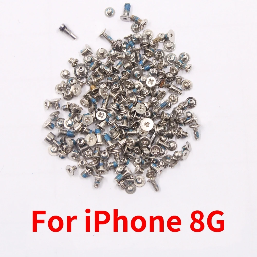 PINZHENG Complete Screw Kit For iPhone 6 6s 7 8 Plus Screw Set Replacement 2 Bottom Dock Screws Accessories Set Repair Bolt