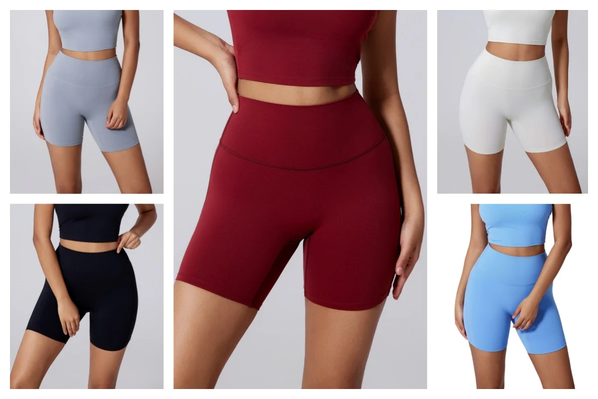 

New High Waisted Brushed Tutremmy Control Yoga Leggings for Women Butt Fitness Shorts with Lifting Design Outdoor Sport Setwear