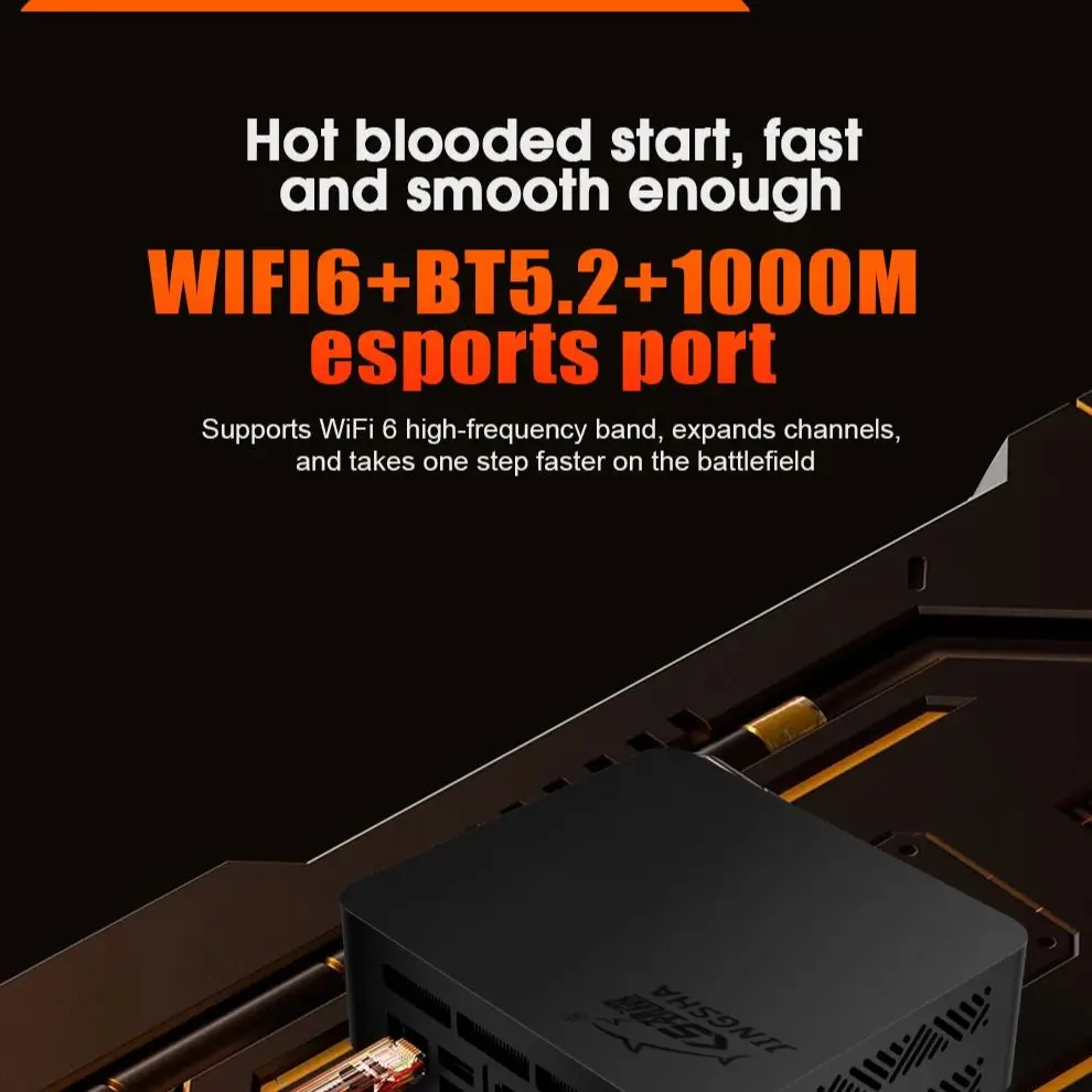 TISHRIC Mini PC Windows 11 Intel 12.a generación Core i3-1215U SSD 512G DDR4 2666 16G Mini PC M.2 PCIE 4,0 WIFI6 BT5.2 computadora de escritorio