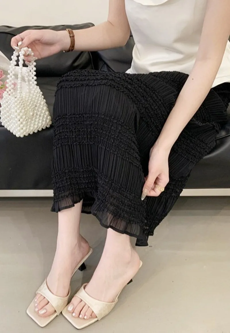 صنادل نسائية حريرية عالية الجودة بمقدمة مربعة الشكل، صنادل كعب رفيعة ضحلة أنيقة ومريحة، أحذية رسمية من العلامة التجارية #4