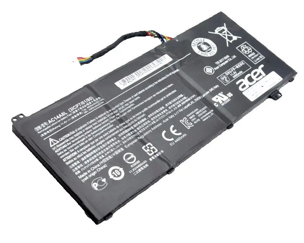 

New Genuine Battery for Acer Aspire Nitro VN7-571G VN7-572G VN7-572T VN7-572TG VN7-591G VN7-593G VN7-592G AC14A8L 11.4V 4605mAh