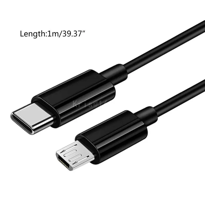 Type-C to Micro USB Cable OTG TypeC to MicroUSB Data Cable 100CM