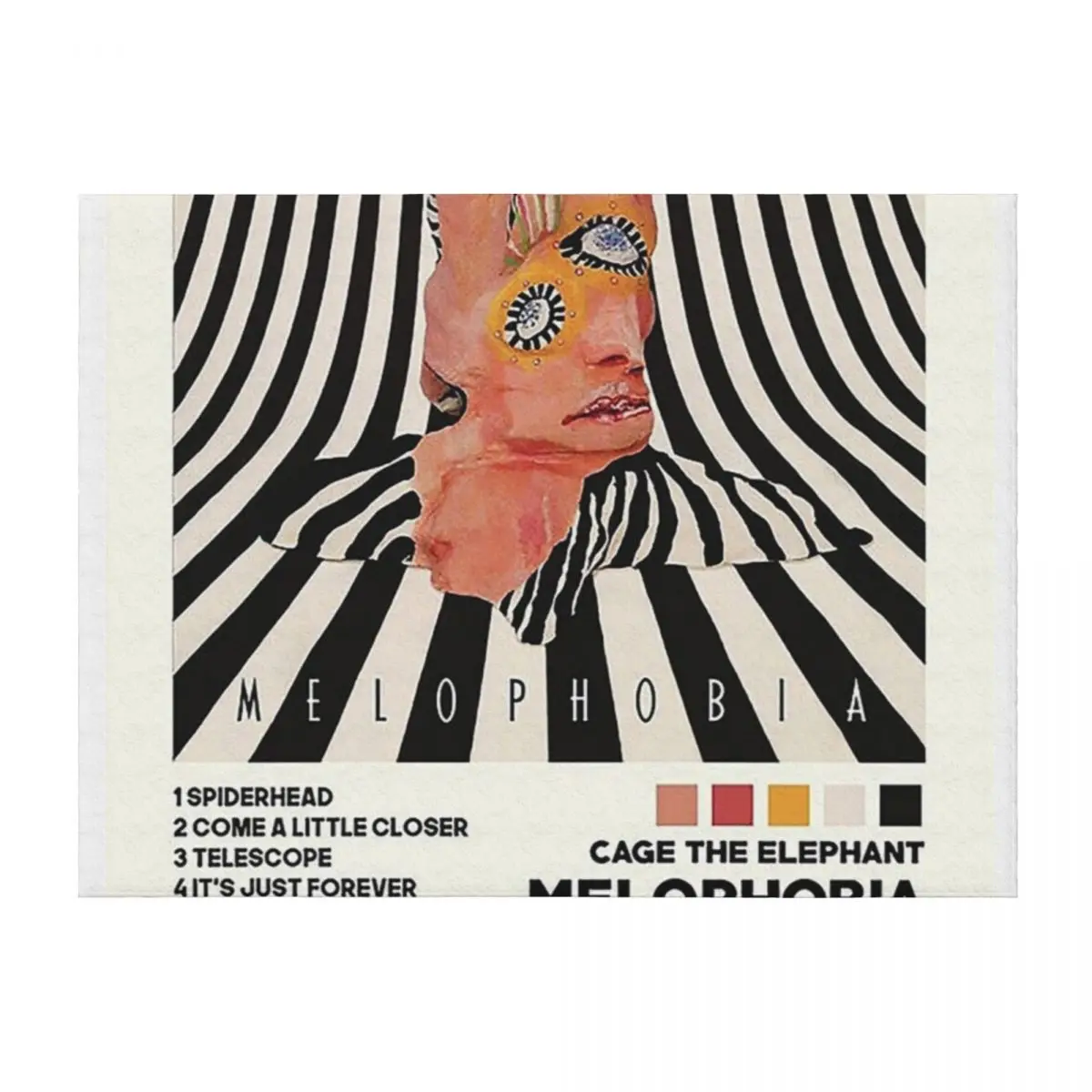 

MELO-PHOBIA_T.ELEPHANT Плед Волосы для малышей Тяжелые волосатые одеяла