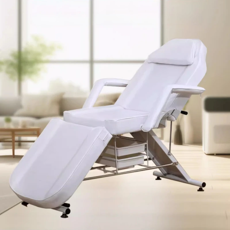 

Lift Foldable Massage Tables Gua Sha Tattoo Dentist's Iron Leg Massage Tables Beauty Soft Cushion Furniture Massagetafel MH