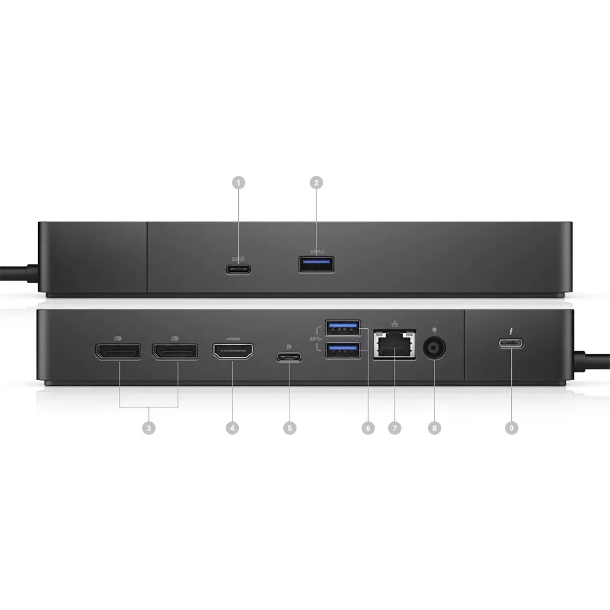 Universal für Dell WD19TBS USB Typ-C Thunderbolt Dockingstation mit 180 W Netzteil