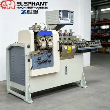 Metal Wire Circle Forming Machine For Hardware Factory CNC Servo Hydraulic Automatic Ring Rolling Equipment