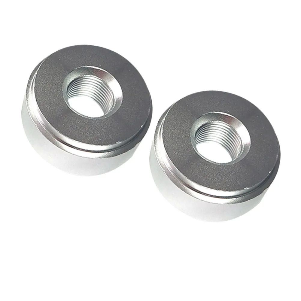 

2Pcs Professional Welding Joint High Strength Corrosion Resistant Thread Head Connector for Home Use Alloy Welding Joint