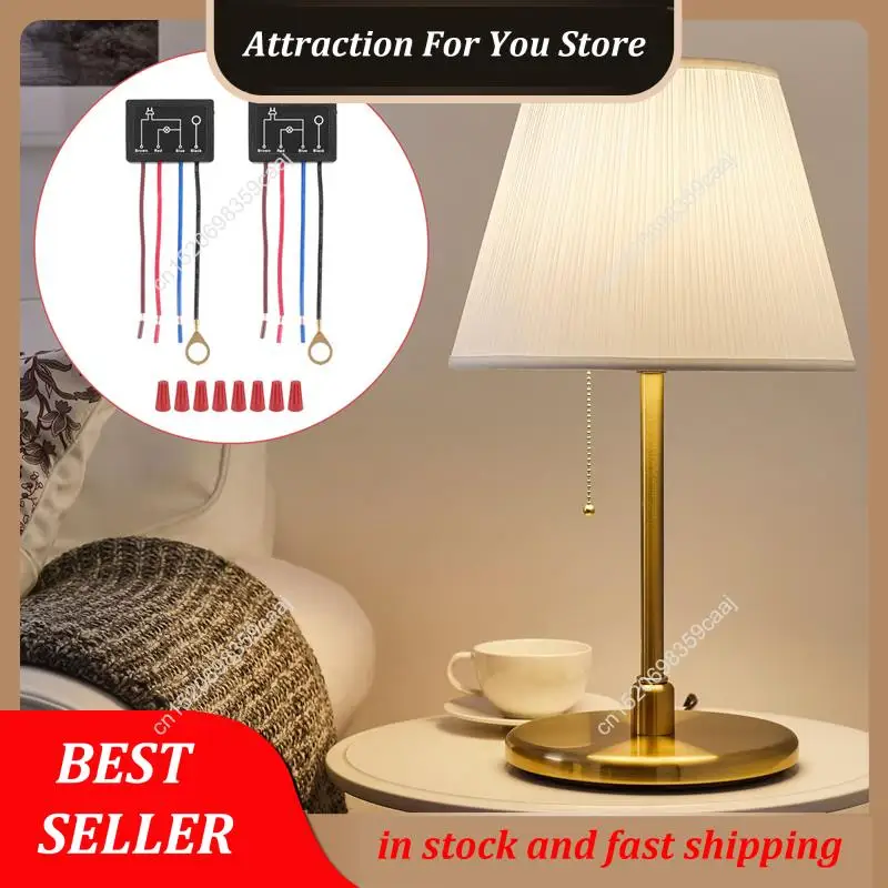 Hot Selling Touch Lamp Switch 2 Pack,Touch Lamp Control Module For Dimmable LED,Bulbs,Lamp Switch Replacement Kit With Wiring Ca