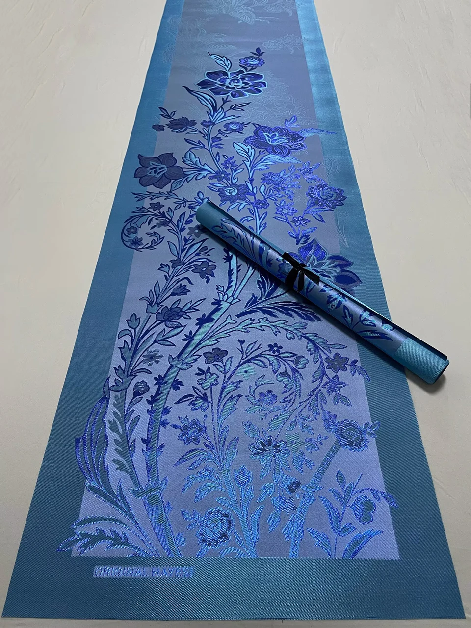 Luxuriöses Grandmaster Hayes Gele & Ipele Set 2-teilig, Nigerianischer Aso Ebi Sego Stoff für Afrikanische Kopfbedeckungen & Turbane, 48x210cm TX-6 – Detail 10