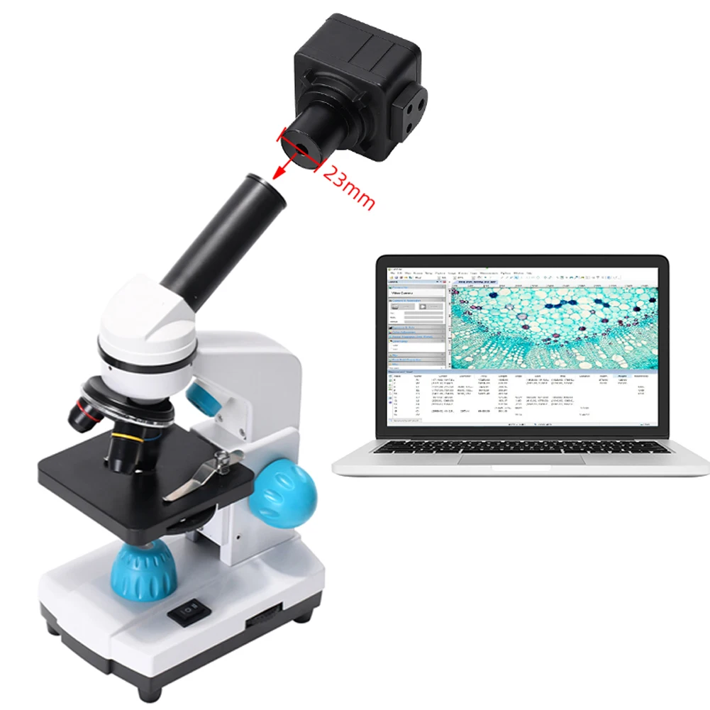 5MP Cmos Digital Electronic Eyepiece USB Microscope Camera Free Driver High Resolution Microscope High Speed Microscopio Camera