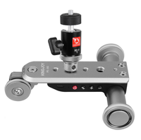 Kingjoy PPL-06S Electric Moving Dolly（Charging Lithium battery）remote control time-lapse photography mobile slide
