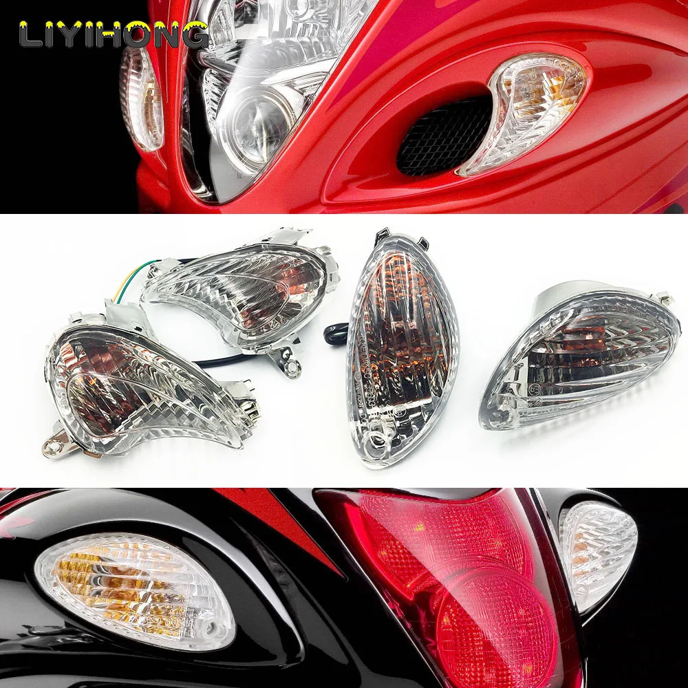 Front rear Turn Signal Indicator Light For SUZUKI Hayabusa GSXR1300 08-20 Motorcycle Accessories Blinker Indicator Winkers Light