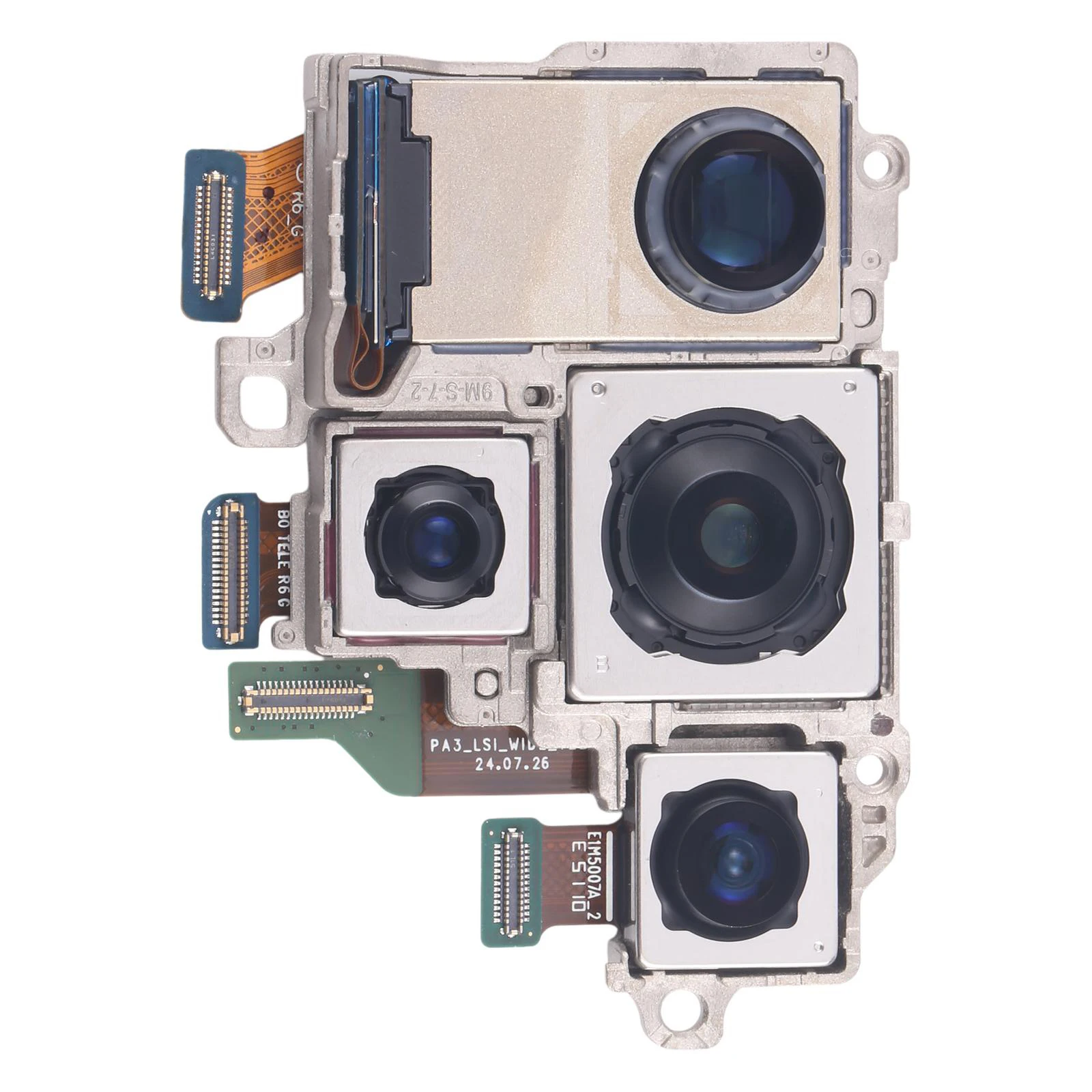 For Samsung Galaxy S25 Ultra SM-S938B Camera Set (Telephoto + Periscope + Wide + Main Camera) Rear Camera Module