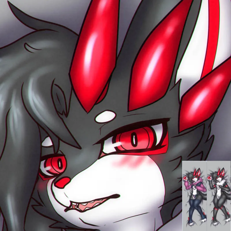 

Dakimakura аниме пушистая пушистая наволочка с оркусом Izanagi, двусторонний принт, обнимающее тело, постельное белье, наволочка, дропшиппинг