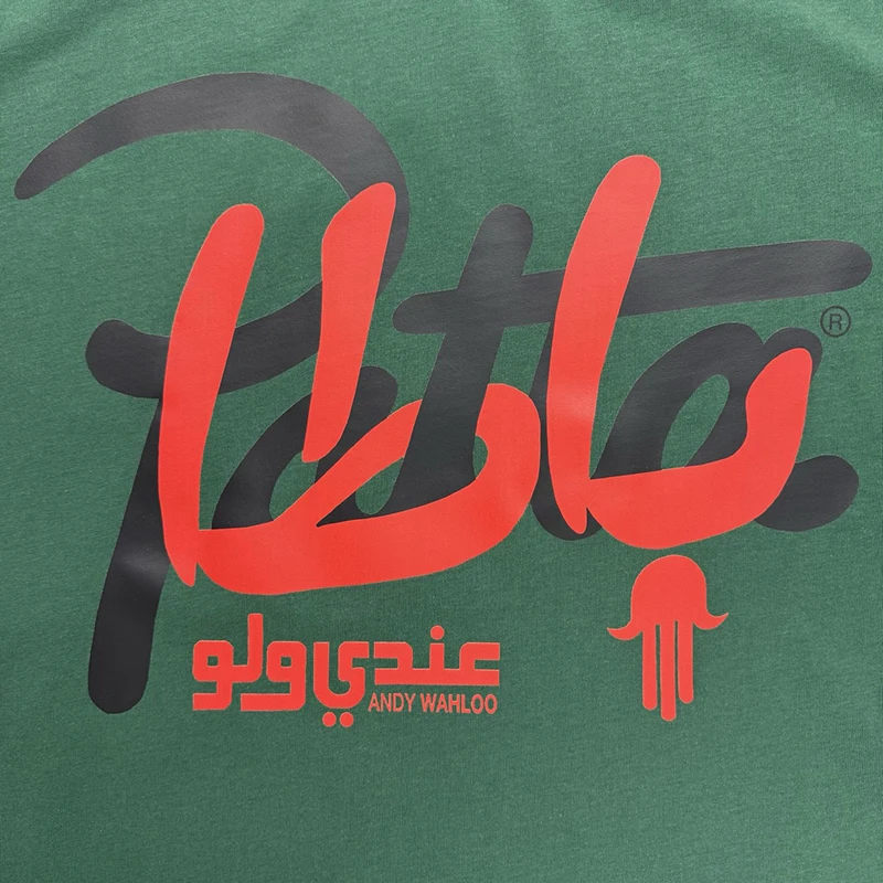 2026 New PATTA T-shirt Male Female Summer Lightweight Breathable Short-Sleeved American Trend Brand Patta Print Graphic T-shirt