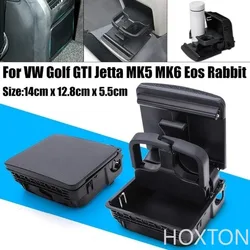 New Central Console Armrest Rear Cup Drink Holder For VW Jetta MK5 5 Golf MK6 6 MKVI 1K0862532C 1K0862532F