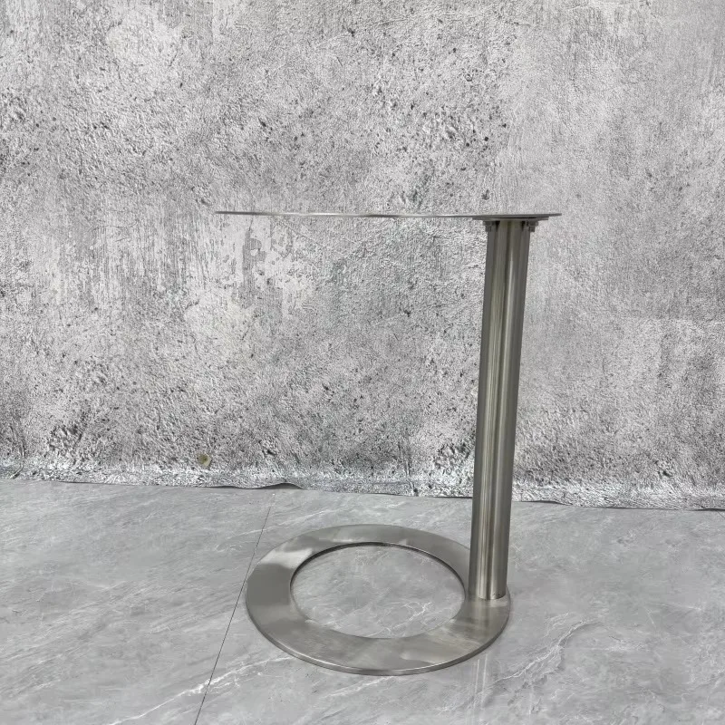 Stainless steel side table chain stylish appearance strong load-bearing coffee table