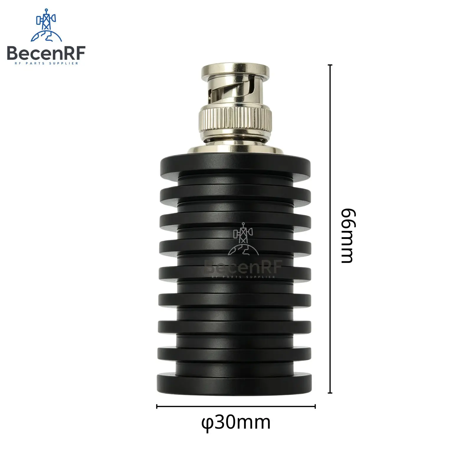 DC-3GHz/GHz 25W BNC Termination Load Q9 Connector 50ohm 25 Watt Dummy Load Lower VSWR
