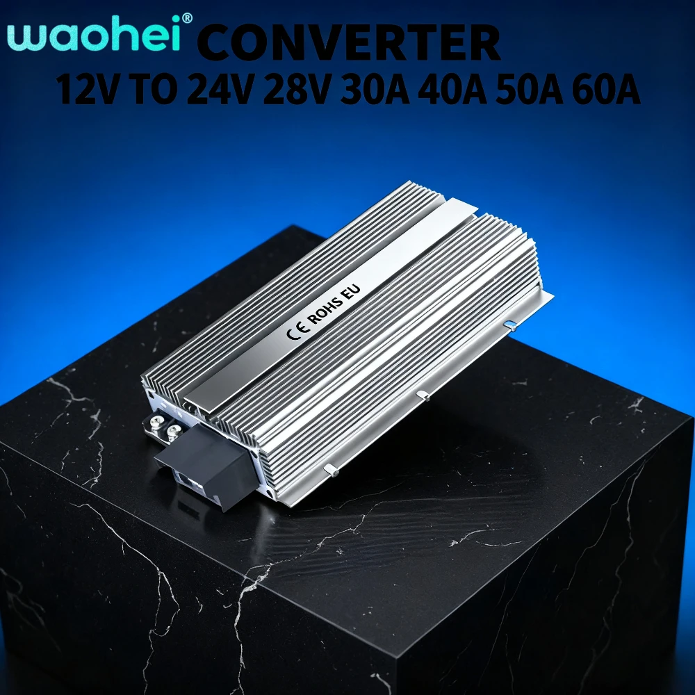 

12V TO 24V 28V 60A 50A 40A 30A Step Up DC DC Converter 12V liter 28V power supply voltage regulator module CE RoHS Certificated