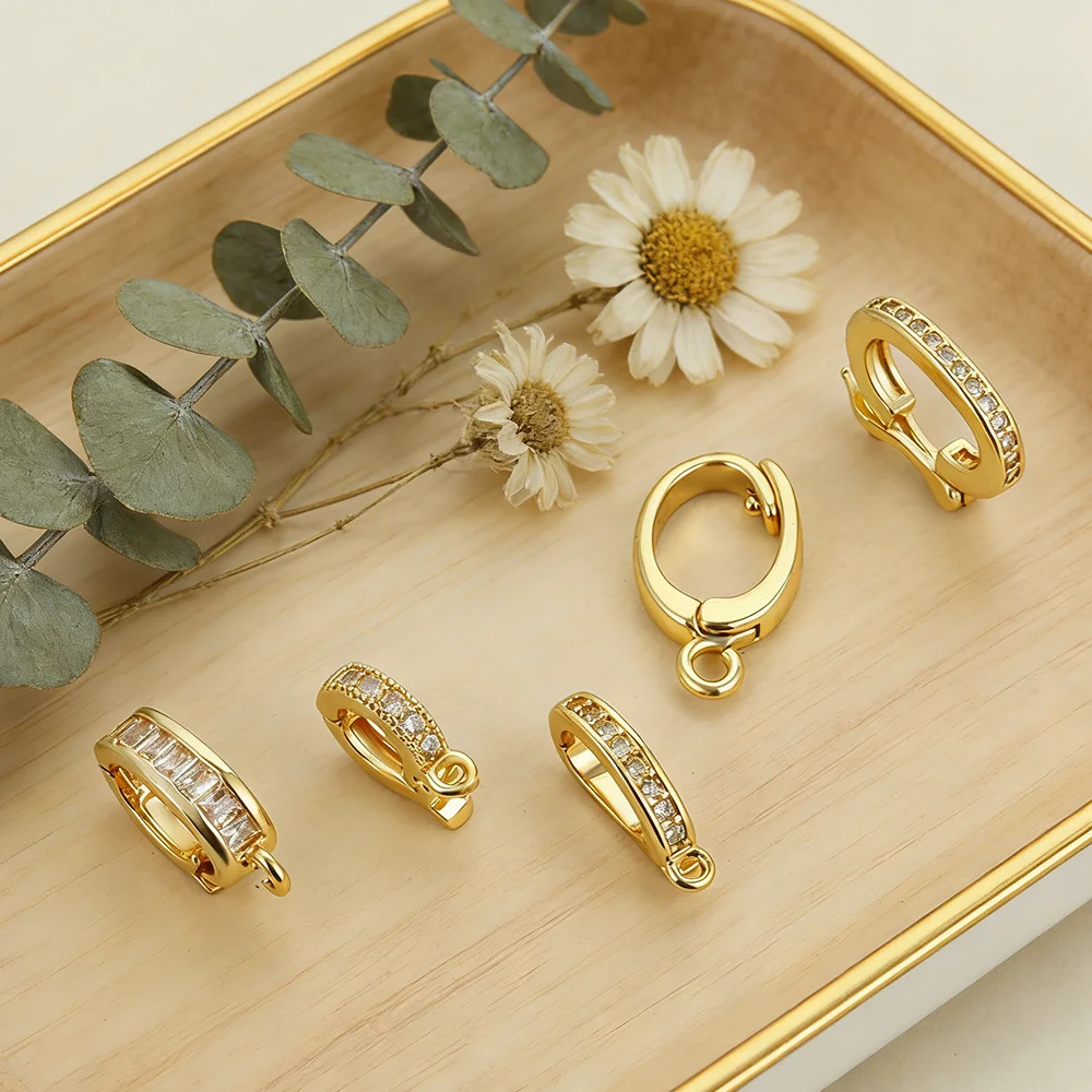 5pcs Fashion Bikini Button Charms Pendant For Jewelry Making Supplies Zircon Diy Earrings Bracelet Necklace Keychain Wholesale