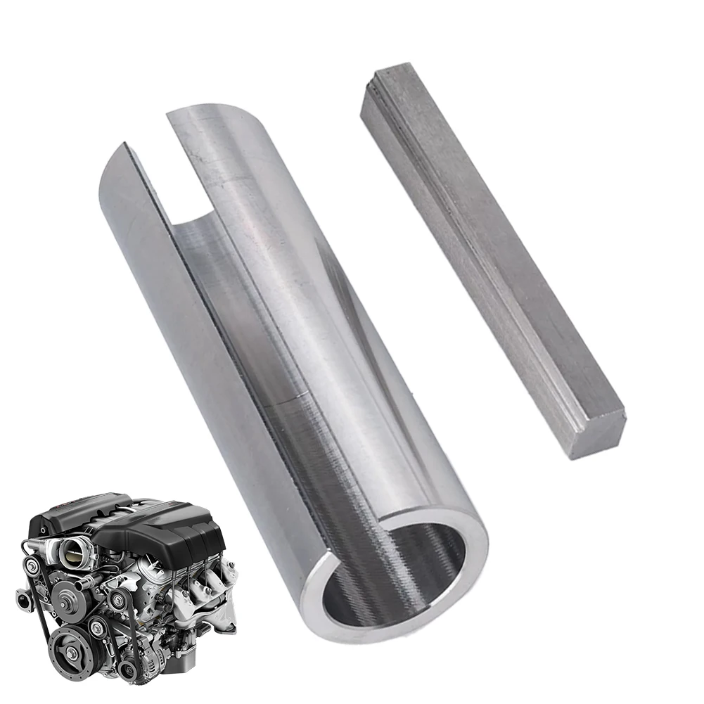 3/4 Inch To 1 Inch Gas Engine Pulley Crank Shaft Sleeve Adapter with Step Key Gas Engine Crank Shaft Sleeve Adapter Predator