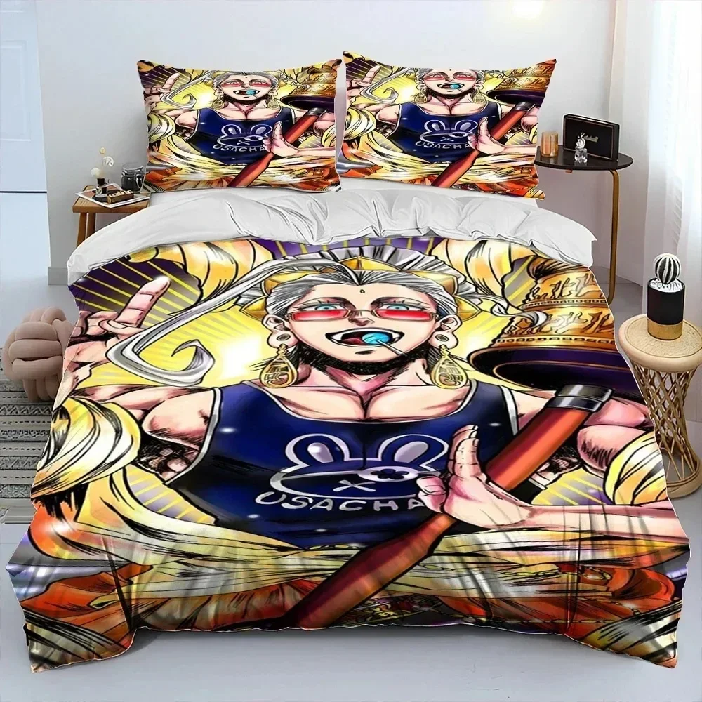

3D Anime,Record of Ragnarok,Cartoon Comforter Bedding Set,Duvet Cover Bed Set Quilt Cover Pillowcase,king Queen Size Bedding Set