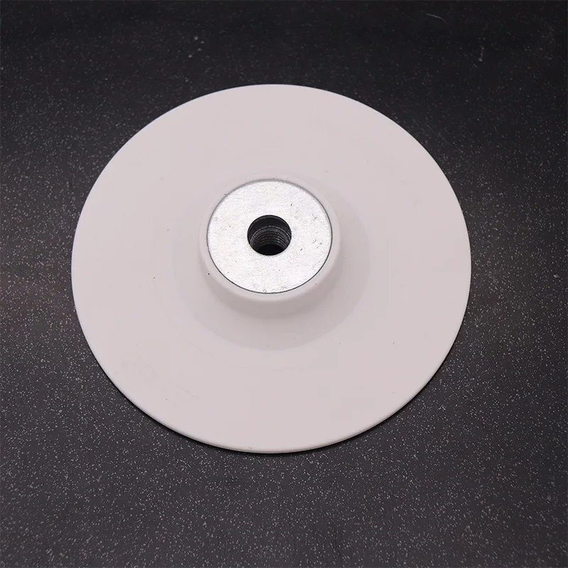 4-Inch 100mm Backing Pad Woodworking Steel Paper Disc Tray For Angle Grinders Sander Polishers Fibre Discs Power Tools Part