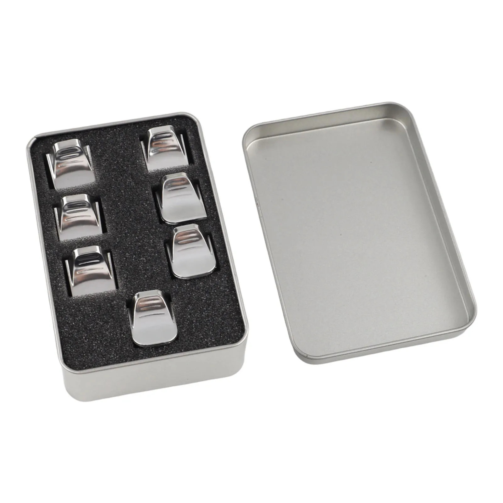 /7PCS /Silver /Button Trim Cover For Tesla For Model For 3 Y For Juniper 2024 2025 Interior Switch Sticker Decorative