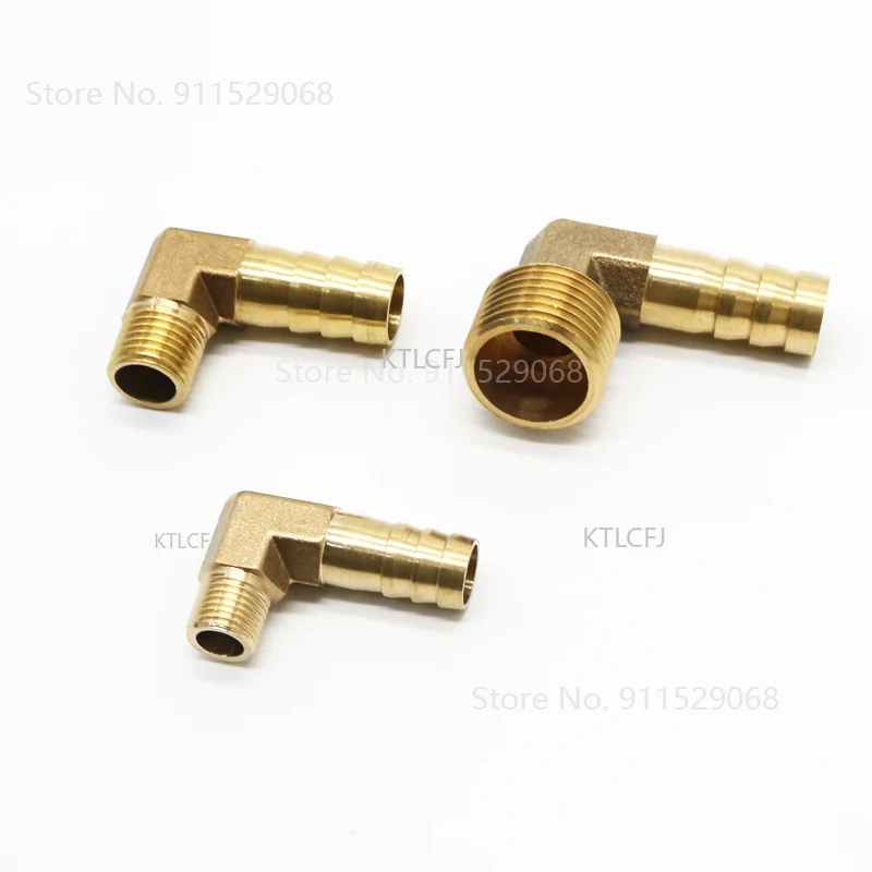 

Brass Hose Barb Fitting Elbow 6mm 8mm 10mm 12mm 16mm To 1/4 1/8 1/2 3/8" BSP Male Thread Barbed Coupling Connector Joint Adapter