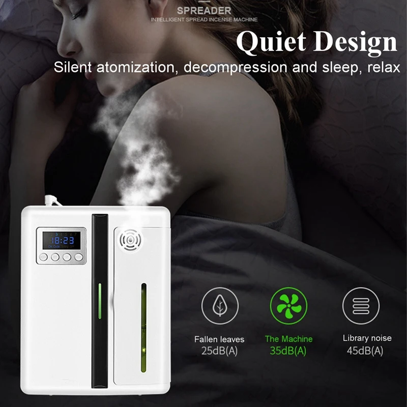 Large Area Oil Aroma Diffuser Fragrance Machine 160ml Timer Function Scent Pure Essential Oil Diffuser for Home Office Hotel