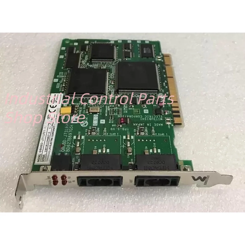 Q80BD-J71LP21-25 Optical Fiber Ring Communication Card BD627B697G56