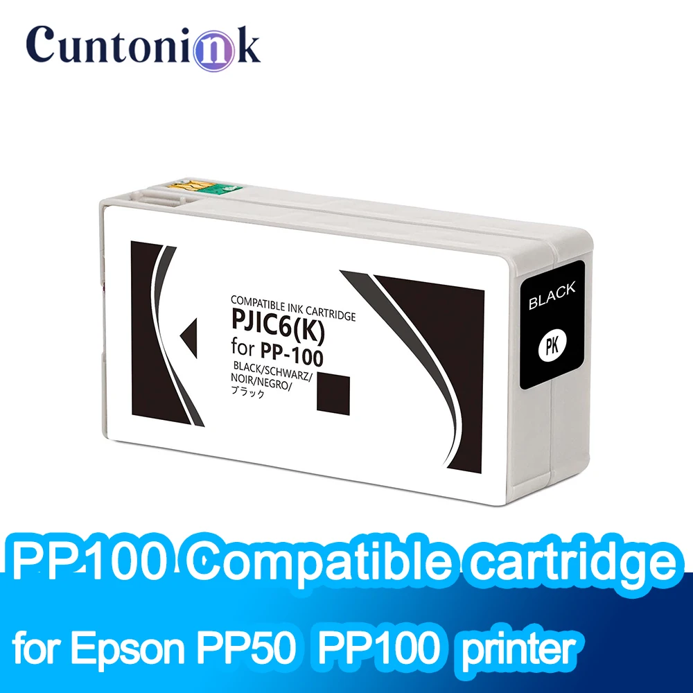 

Совместимый картридж PP100 PJIC1-PJIC6 со специальными чернилами для компакт-дисков с одноразовым чипом для принтера Epson pp50 pp100