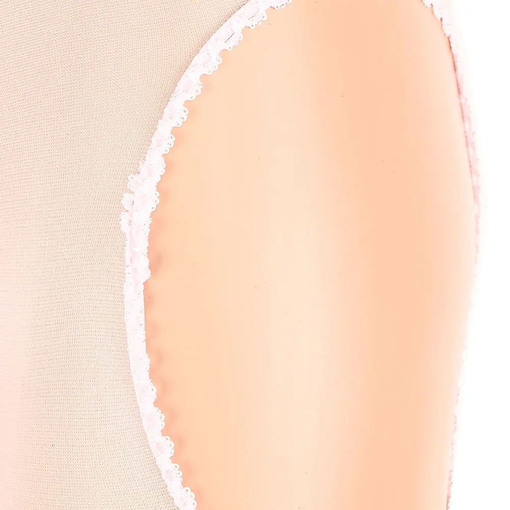 Ladies Stretchy Spandex Open Crotch Stockings Seamless Sheer Pantyhose Crotchless Tights Stretchy Sheer Pantyhose Lingerie