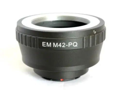 M42-pq 어댑터 링, M42 42mm 마운트 렌즈용, 펜탁스 Q 마운트 P/Q PQ Q10 Q7 Q-S1 미러리스 카메라