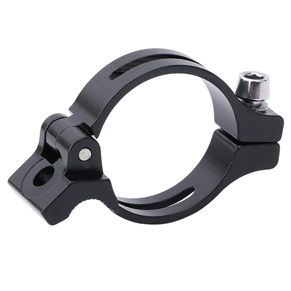 Wide Band Clamping for Secure Fit MTB Bicycle Front Derailleur Brazeon Clamp Adapter Aluminum Alloy 31 8 34 9mm