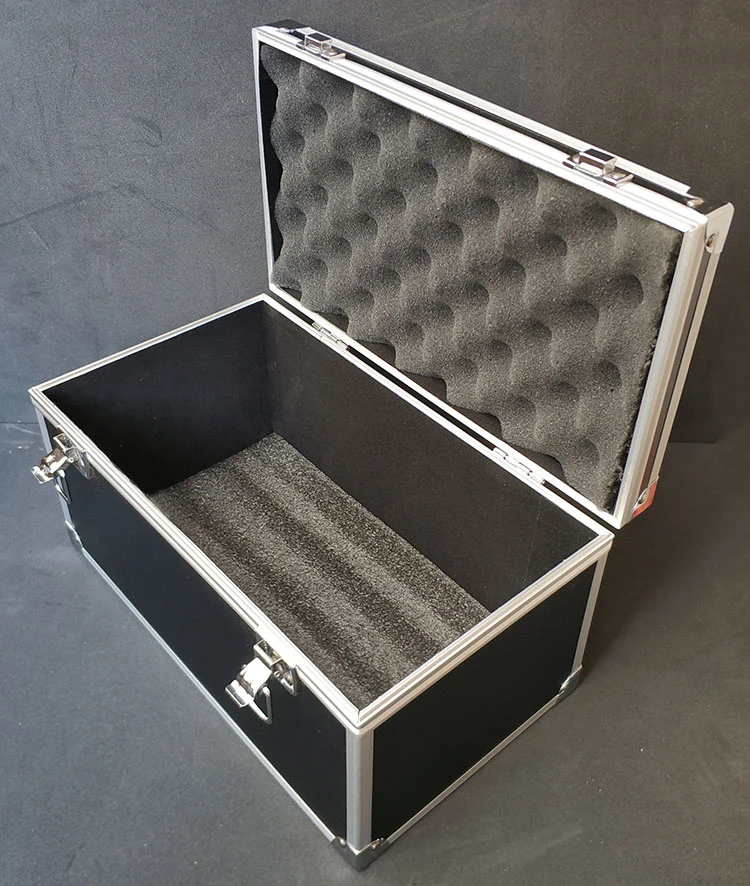 Portable Tool Box Aluminum Outdoor Vehicle Kit Box Safety Equipment Instrument Case 30x17x16cm