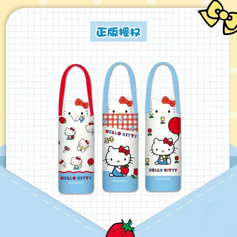 Anime Hello Kitty Cartoon 5-fold Umbrella Sunscreen Vinyl Fairy Umbrella Kawaii Portable Sunscreen Umbrella Gift for Friends view 2