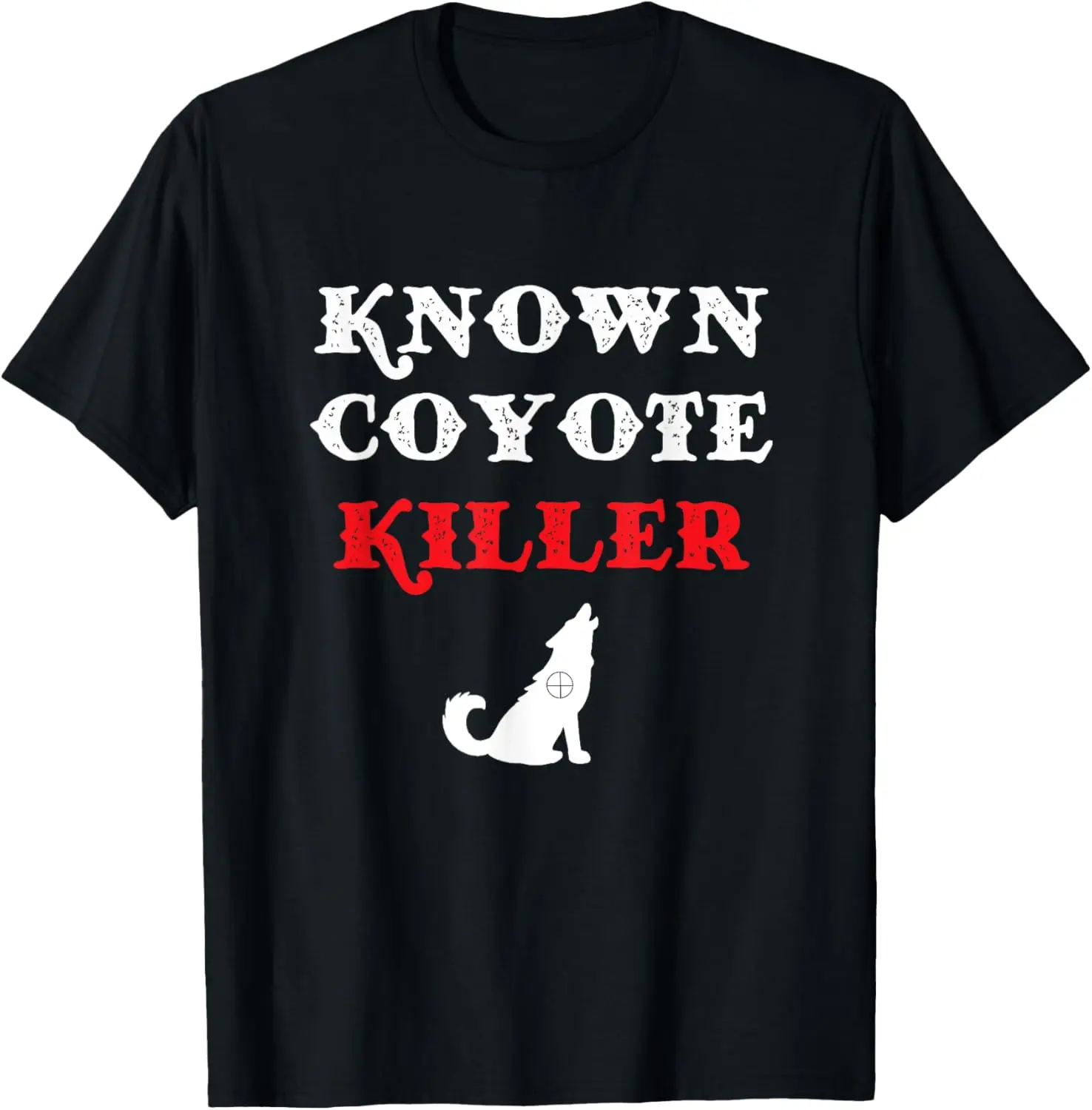 تي شيرت Coyote Killer المضحك Coyote Hunter